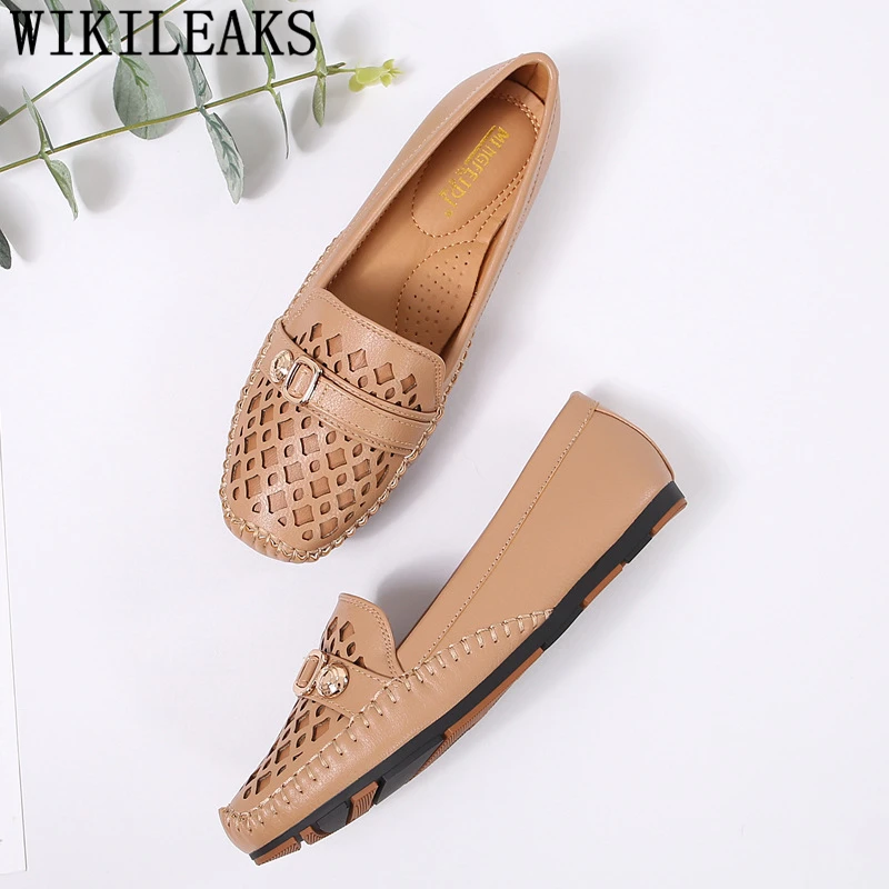 

Leather Shoes Women Vintage Shoes Slip On Ballet Flats Mujer Ladies Loafers Women Black Shoes For Women Tenis Feminino Casual