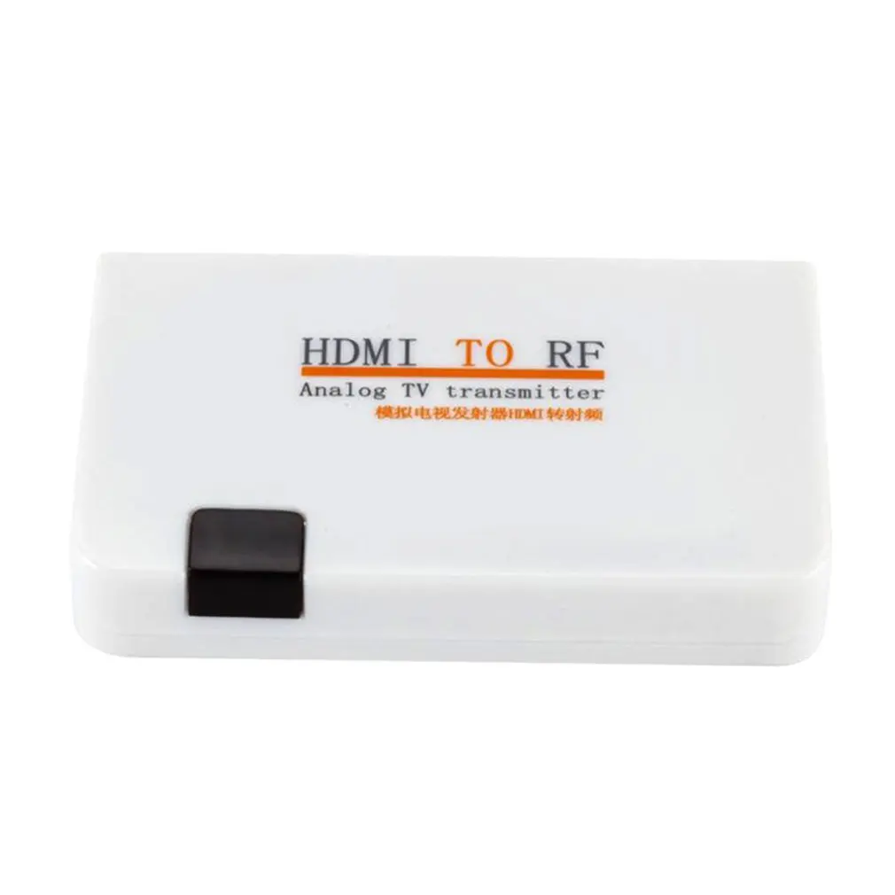HDMI к РЧ коаксиальный преобразователь AV адаптер коробка ж/пульт дистанционного