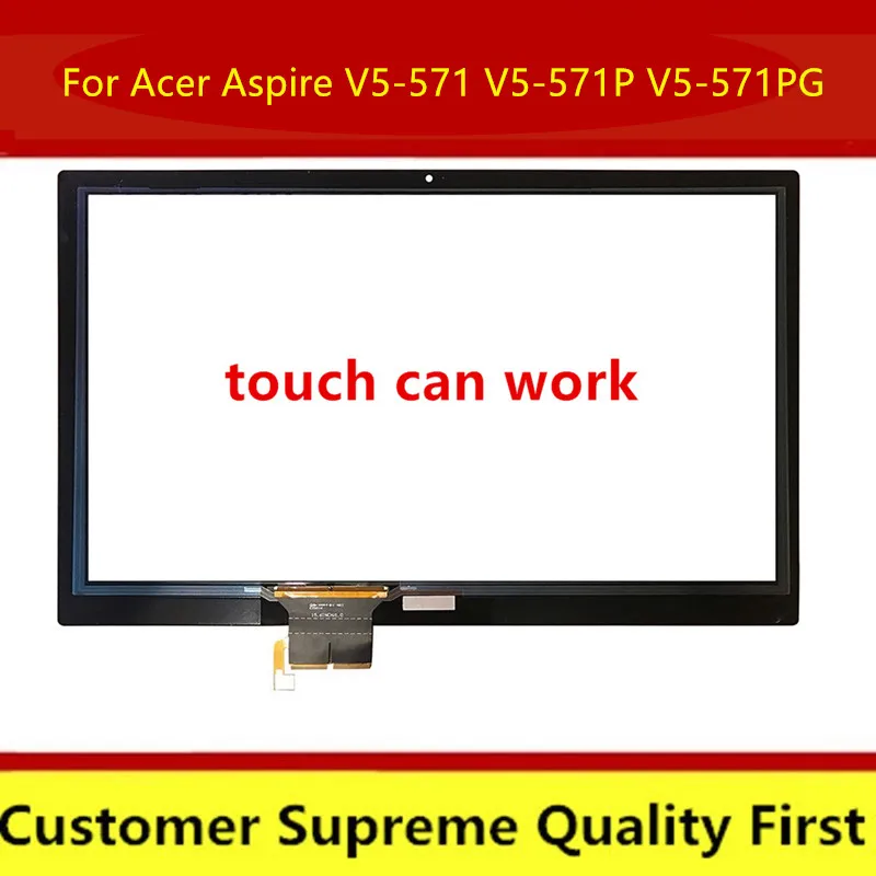 15 6 ''для Acer Aspire V5 571 571P 571PG сенсорный экран дигитайзер стеклянный объектив