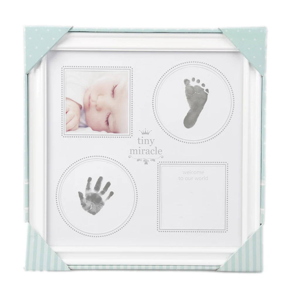 Набор для рукоделия рамка детских фотографий Детский комплект следа идеально