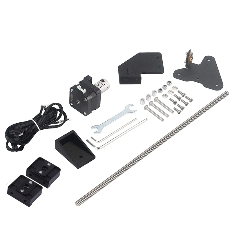

For Ender 3 Dual Z Axis Kit, Aluminium Lead Screw Dual Z Stepper Motor Upgrade Kit for Creality Ender 3, Ender 3 Pro