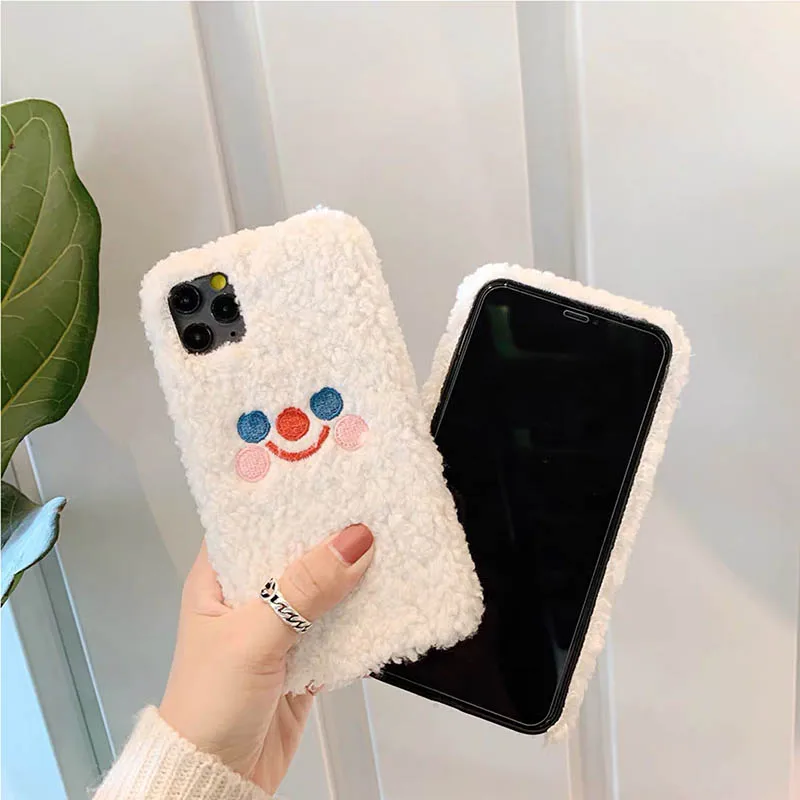 

Christmas Plush Case For OPPO Realme 7 7I 6 6I 5 5I X7 Pro X50 X2 XT V5 V3 C15 C12 C11 C3 C2 A1K F17 Reno 5 4 2 Z F Phone Cover