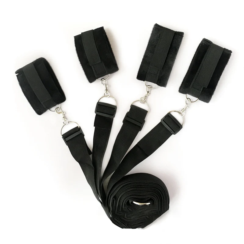 Нейлоновый плюшевый секс бондаж сексуальный под кроватью сдерживающий ремешок SM