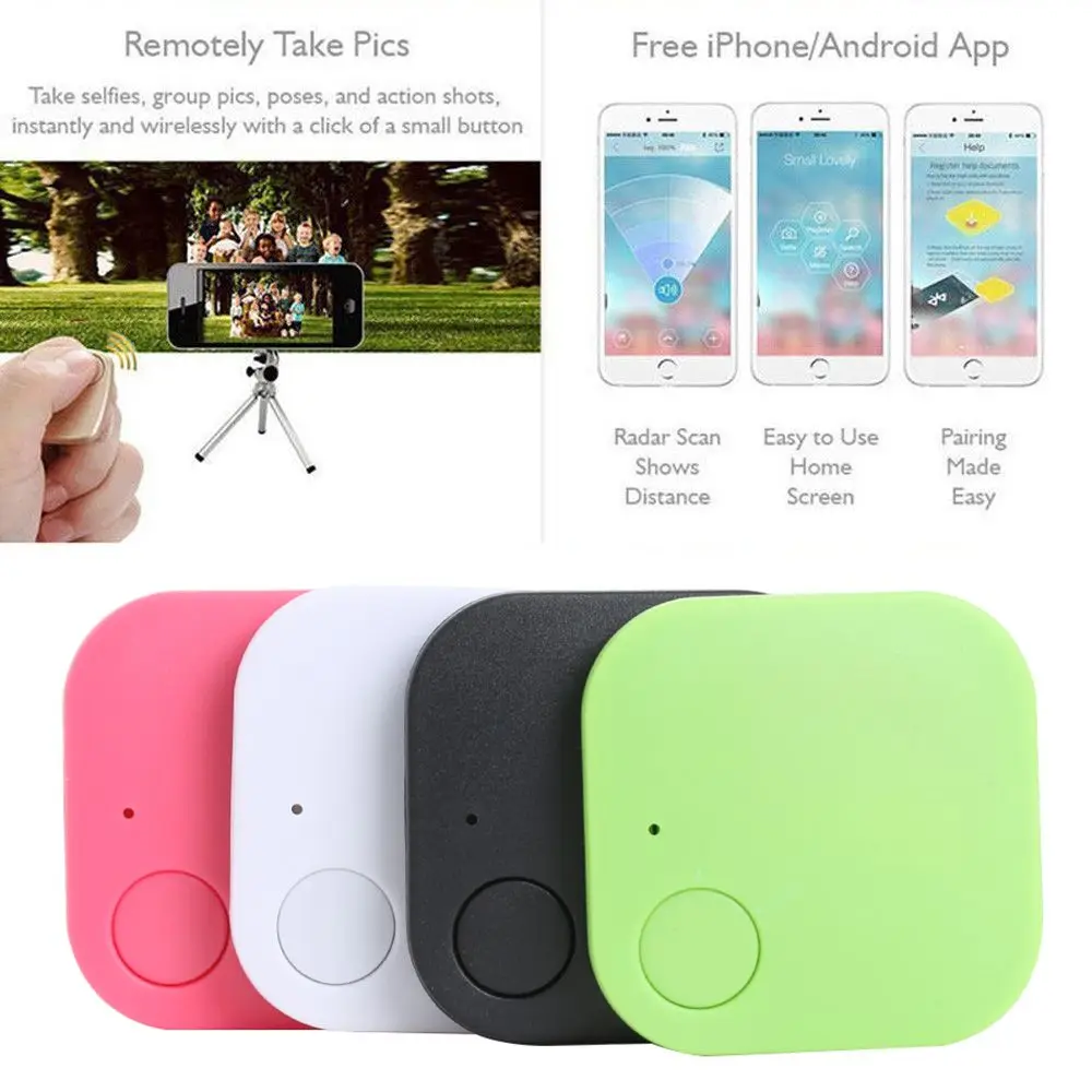 

Mini Bluetooth GPS Real Time Pet Supplies Tracker Anti-lost Alarm Tracer Locator