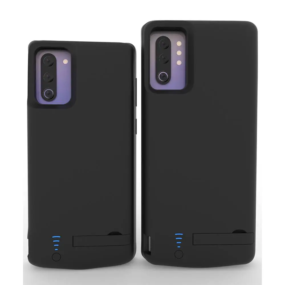 

Чехол для зарядного устройства для Samsung Galaxy Note 10 Plus 5G 6000 мАч Note10 5000 мАч Быстрая зарядка портативная батарея задняя крышка стенд