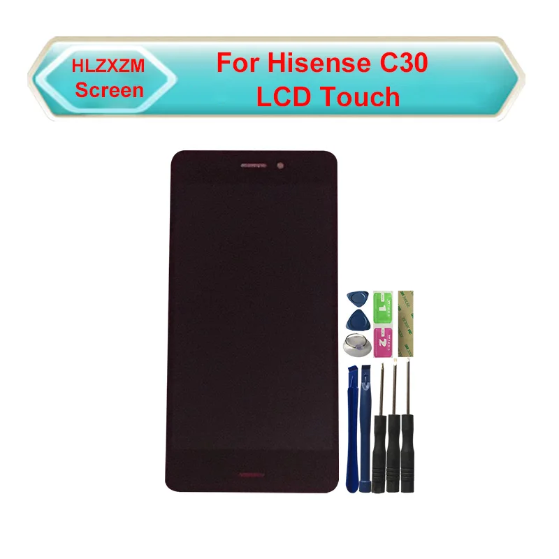 ЖК-дисплей с сенсорным экраном для Hisense C30 сменный сенсорный экран инструментами |