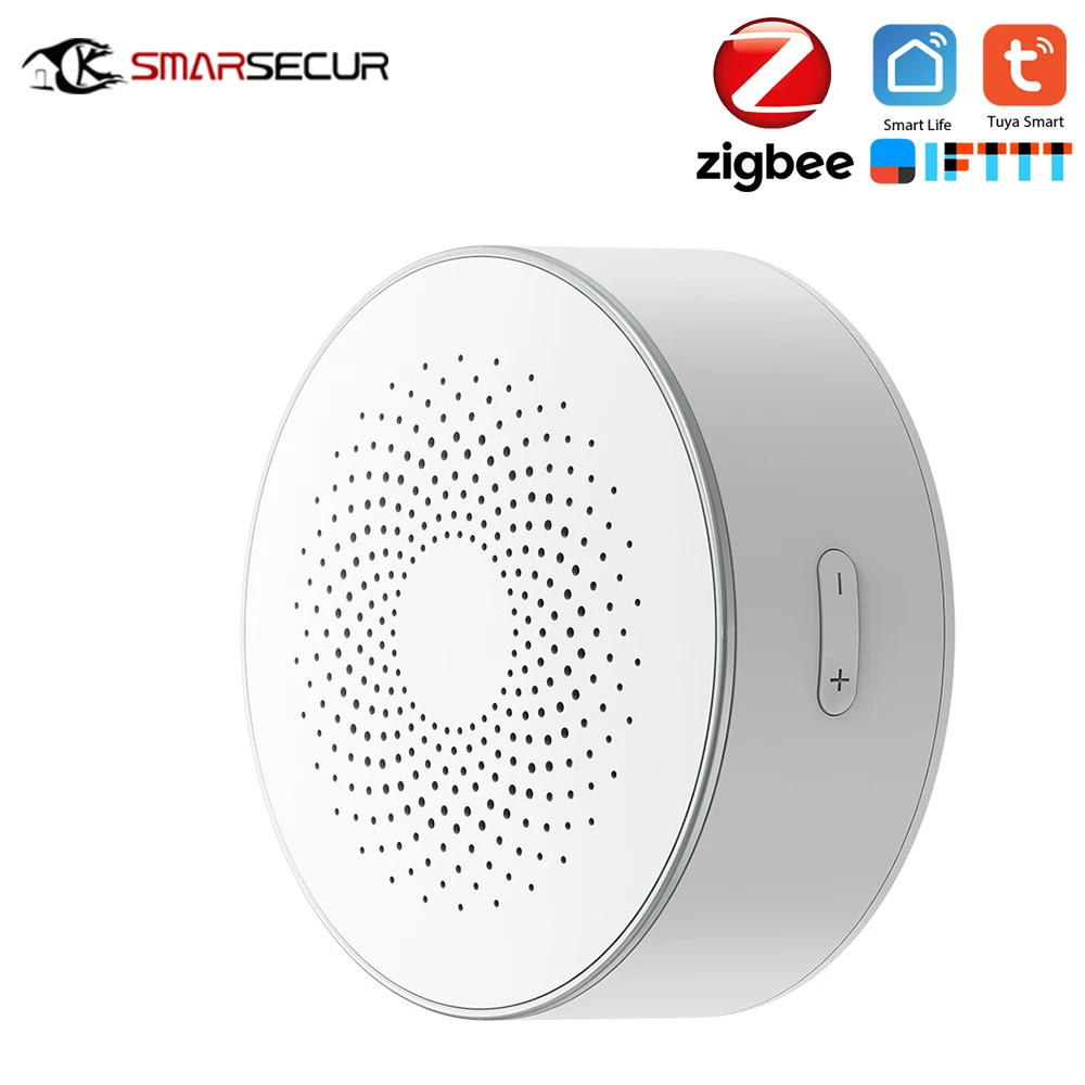 Сирена Zigbee Tuya для умного дома беспроводной стробоскоп с Wi Fi дистанционным
