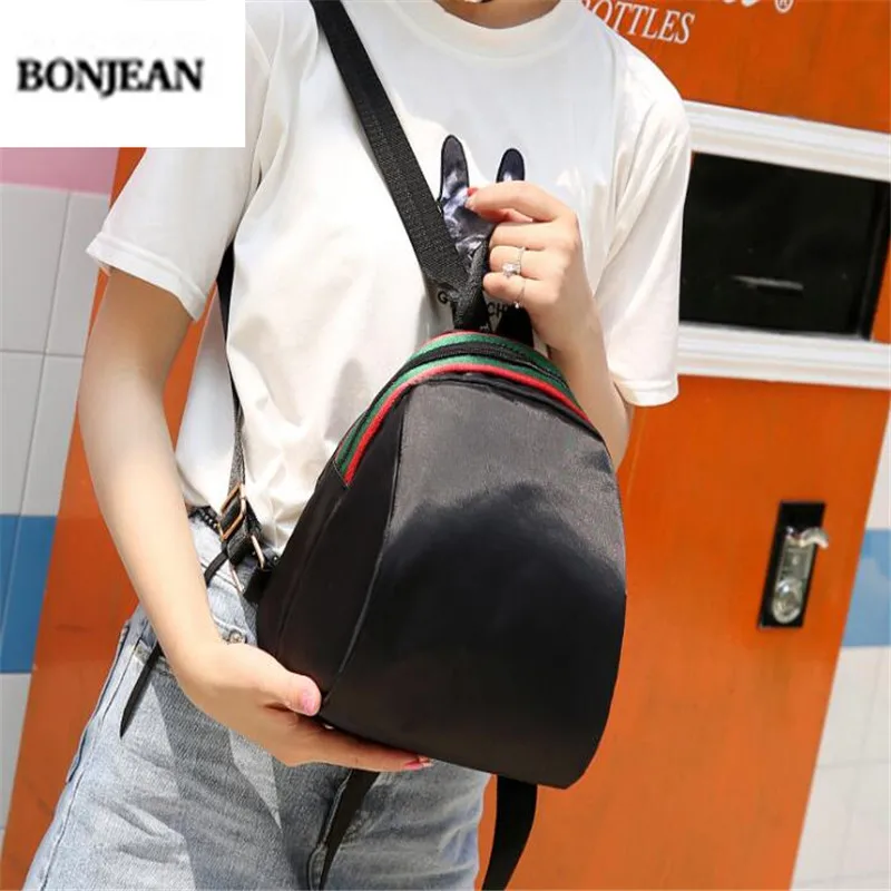 2019 новая ткань Оксфорд простой и универсальный студенческий маленький рюкзак в