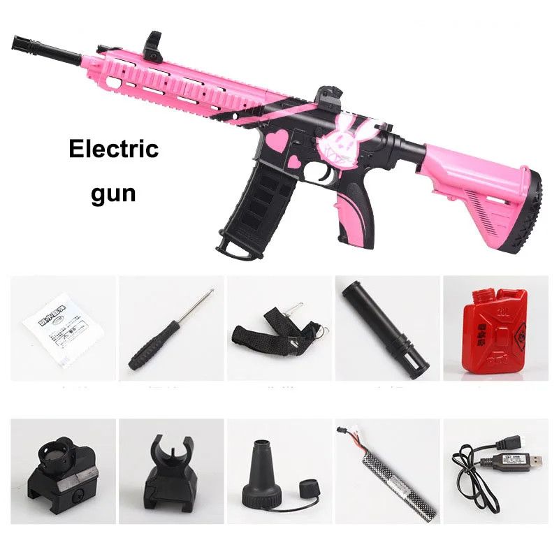 Zhenduo M416 игрушка гелевый шар бластерный игрушечный пистолет страйкбол воздушные Пистолеты для детей на открытом воздухе хобби Рождественский подарок