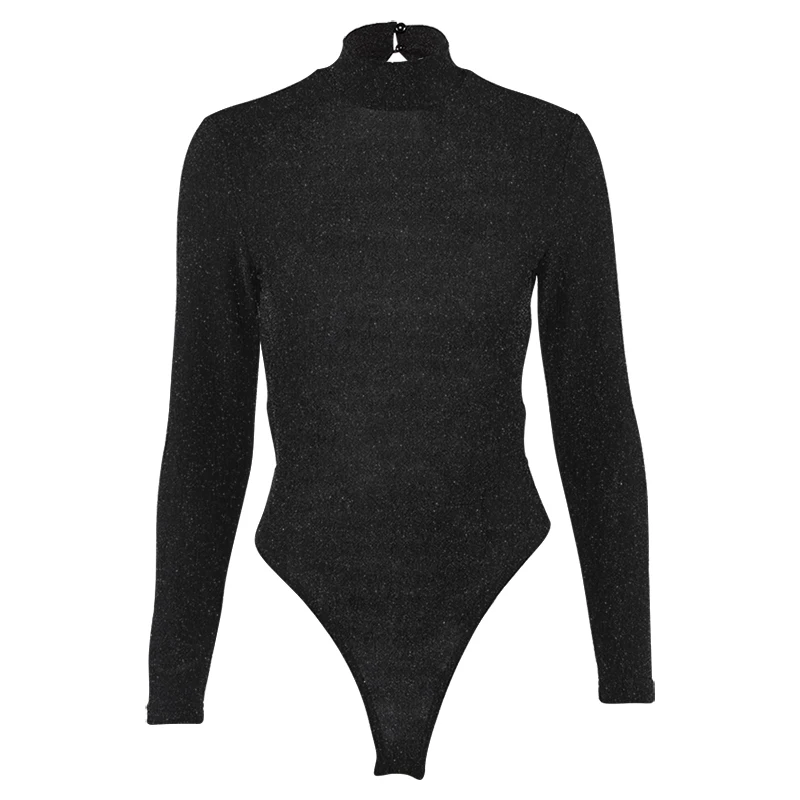 Соблазнительное боди с открытой спиной бандажные комбинезоны длинным рукавом