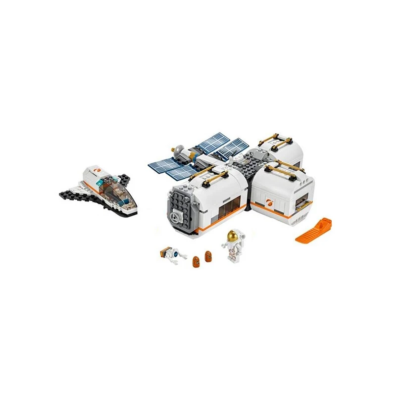 Новинка конструктор Lepining City Space Series модель лунной космической станции 60227 игрушки