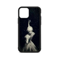star girl phone case for iphone 12mini 11pro xs max x xr 6 6s 7 8 plus se20 high quality glossy silicone cover