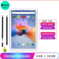 10 1 inch android 9 0 3g 4gmobile phone call 2 sim card tablet 4gb ram32gb rom fm wifi tablet pc wifi bluetooth ips lcd display