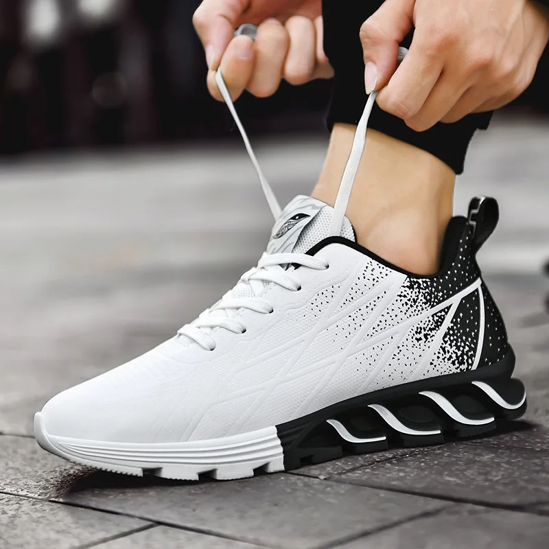 

2021 new fashion casual sports tide men's shoes spring breathable thin Joker shoes men fly woven mesh tide shoes