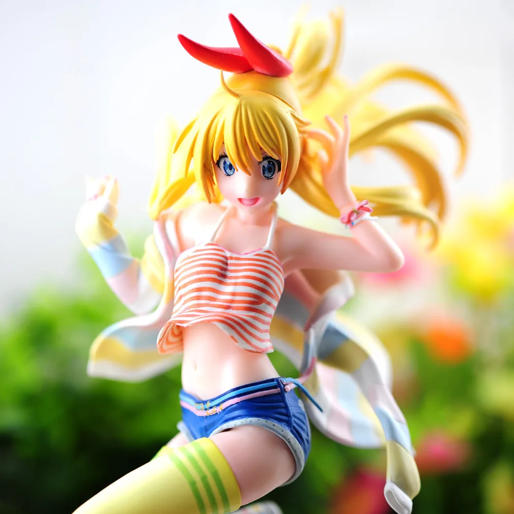 Японское аниме альтер Nisekoi Kirisaki Chitoge экшн-фигурка масштаб 1/8 ПВХ предварительно