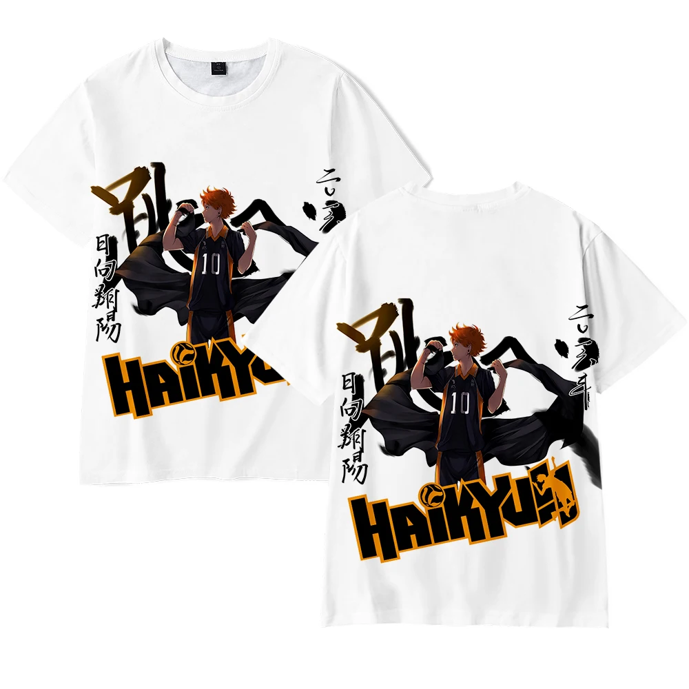 

2021 New Hot 3D Anime Haikyuu!! boys girls Tees 3D Comic Haikyuu!! Summer t shirt Men Women Tops Casual Hip Hop Kids t shirt