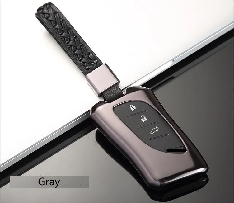 Высококачественный чехол для автомобильного ключа из алюминиевого сплава Lexus es200