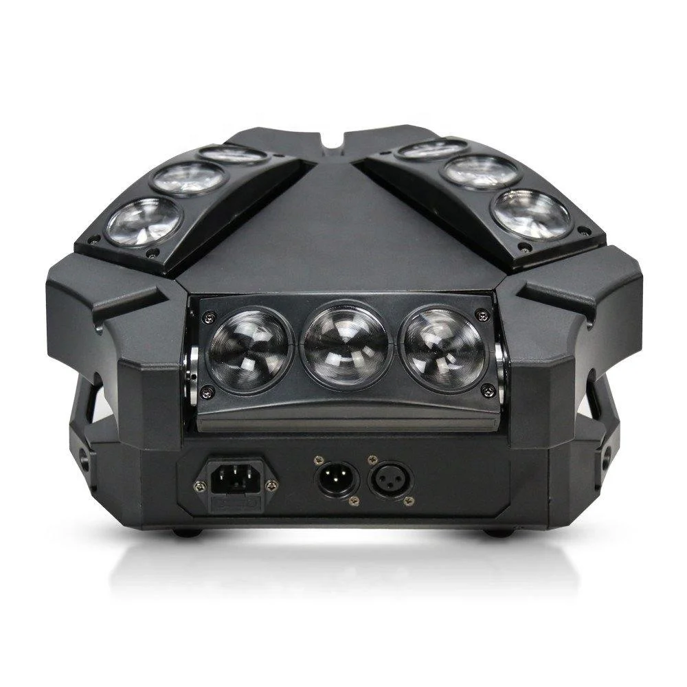 

Spider Moving Head Lights DJ Lights 9 LEDs Heads X 10W RGB Stage Lighs for Wedding Disco Dj Party Lights
