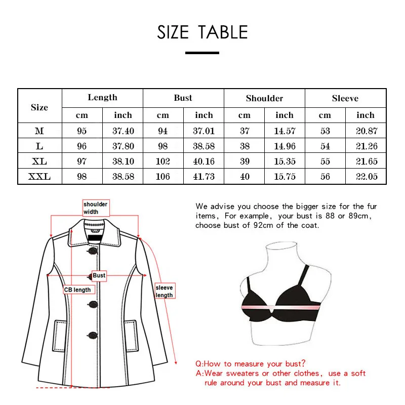 

PUDI A17009 Women's Winter Warm Genuine Fox Fur Hood Winter Warm Coat Real Wool Long Coat Jacket Over Size Parka