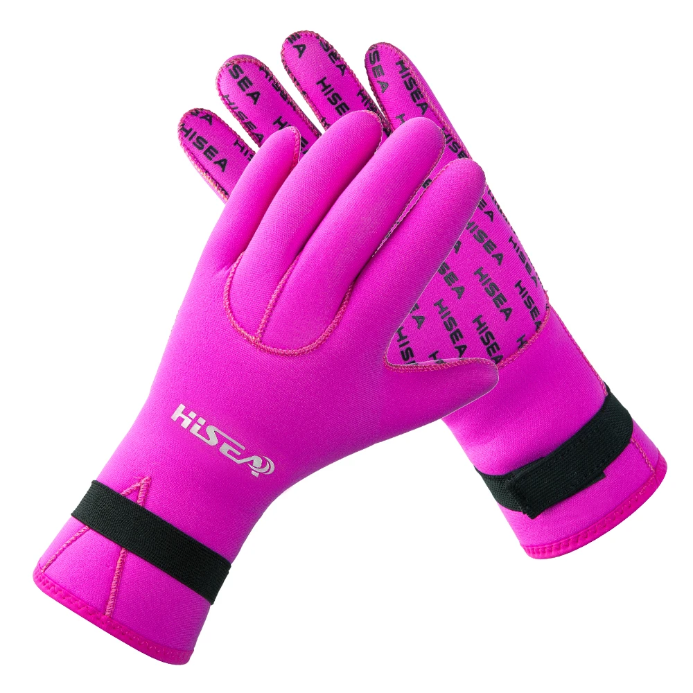 Мужские и женские мужские 3 мм неопреновые перчатки для дайвинга Сноркелинга