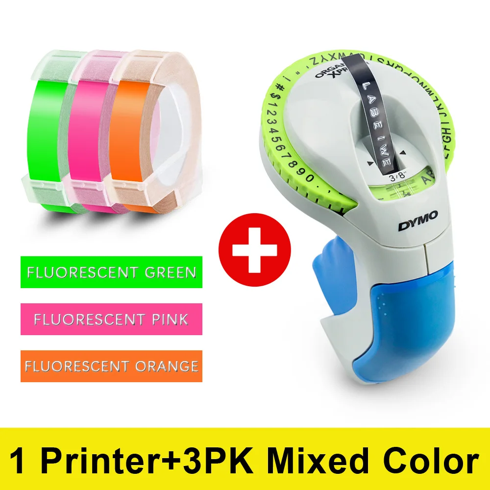 Портативный 3D-принтер для этикеток Dymo 12965 9 мм лента с тиснением | Компьютеры и