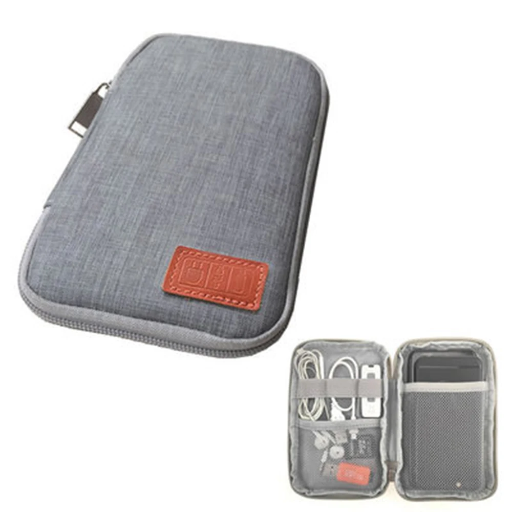 

Portable Power Source Storage Bag Digital Cable Data Line Storage Bags Earphone Pouch Outdoor Travel Organizer New Arrival