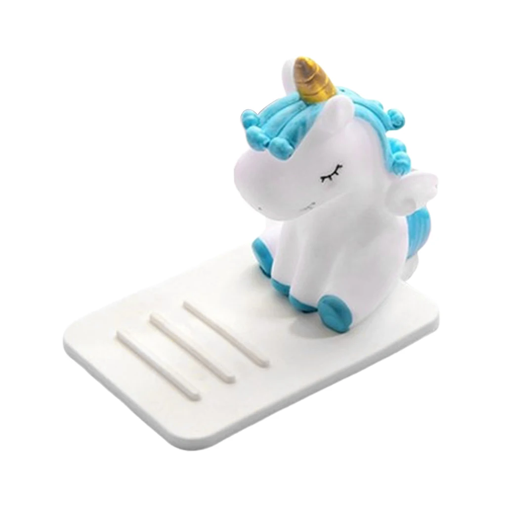 

Cute Anti-Slip Cartoon Unicorn Phone Stand Mobile Phone Holder Support Desk Decor Phone Bracket for Phone