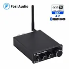 Усилитель звука Fosi Audio Bluetooth 4.2, усилитель звука сабвуфера Surround 50Wx2, усилитель звука для домашнего кинотеатра