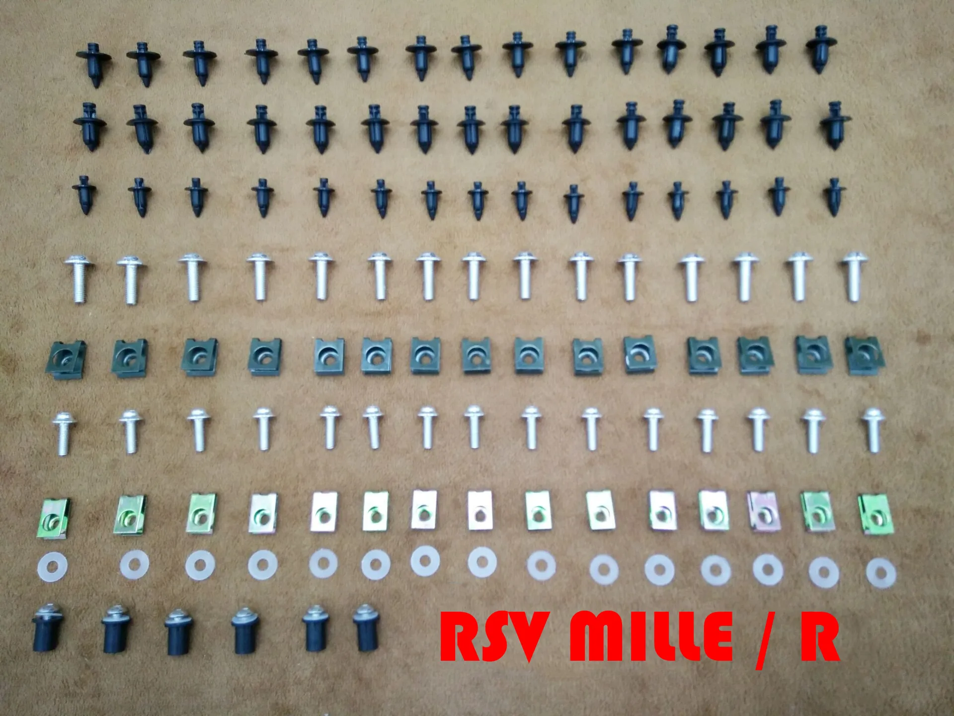 

Fairing Bodywork Kit Bolts Screws For Fit Aprilia RSV MILLE / R 2004-2008