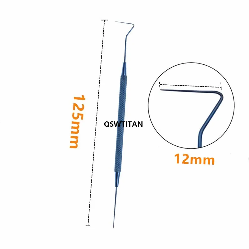 1 шт. титановый откидной подъемный крючок офтальмологические инструменты для