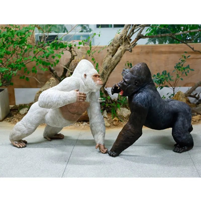 39 &quotимитационная статуя животного гориллы креативная особенность домашний
