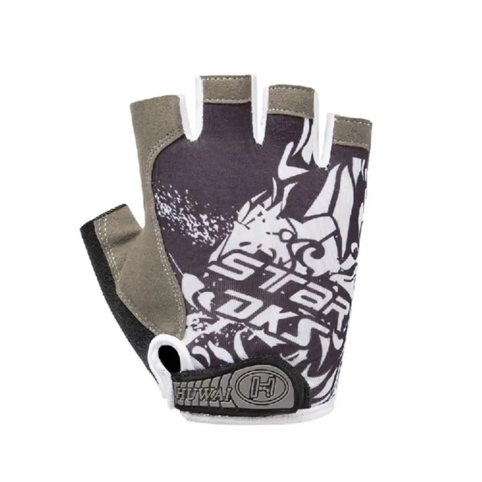 Модные солнцезащитные перчатки на полпальца для велосипедных гонок и