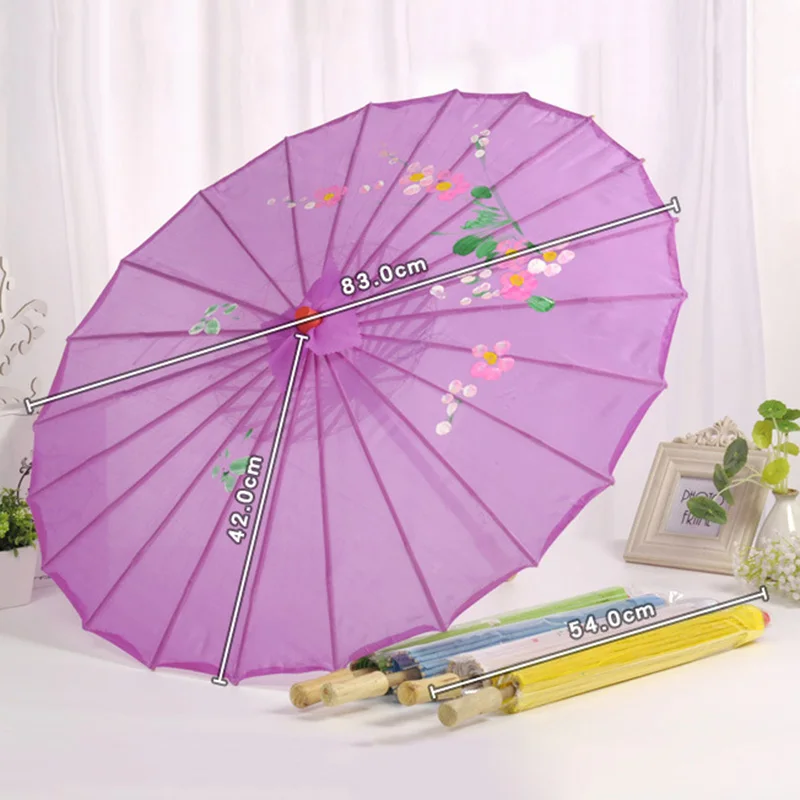 Масляный бумажный зонт в китайском классическом стиле ручная работа