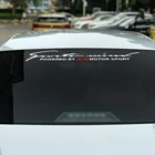 Автомобильные Светоотражающие виниловые украшения 90*12 см, наклейки на переднее и заднее ветровое стекло для Audi A4 B5 B6 B7 B8 B9, автомобильные аксессуары, Стайлинг