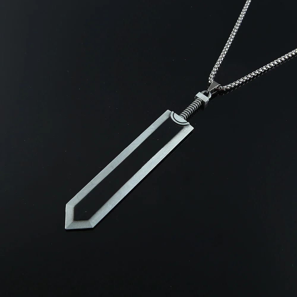 Брелок для ключей в виде геймпада Berserk черный цинковый подвесной брелок боевика