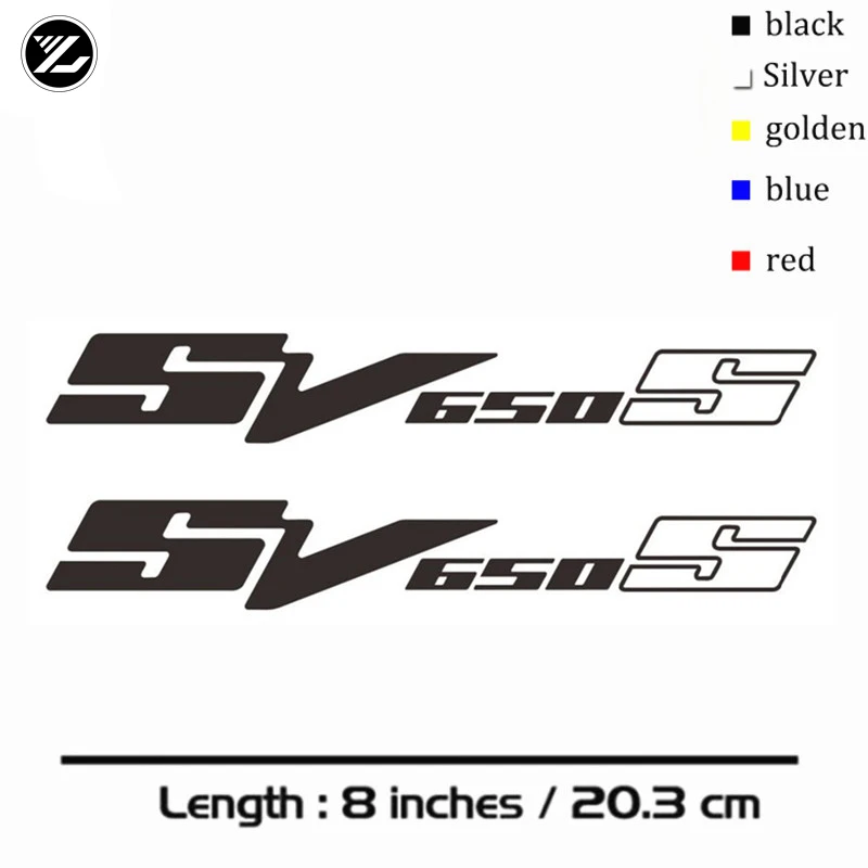 

Светоотражающая наклейка 8 дюймов, наклейка для мотоцикла и автомобиля, наклейка на колеса, наклейка для Suzuki SV 650 S SV650S MOTO