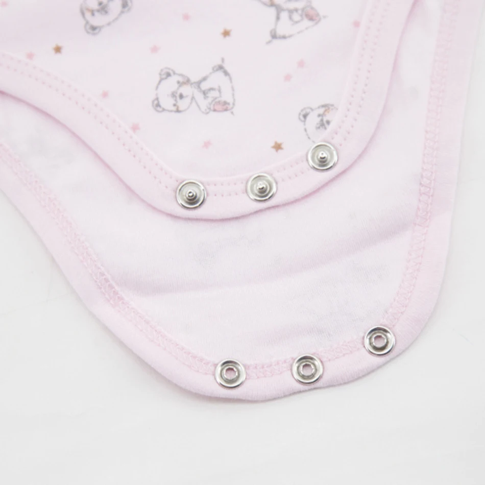 4 шт./лот Одежда для маленьких девочек хлопок новорожденного боди ребенка