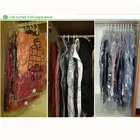 Подвесной компрессионный мешок для хранения одежды, прозрачные большие толстые пуховики, вакуумный мешок для одежды