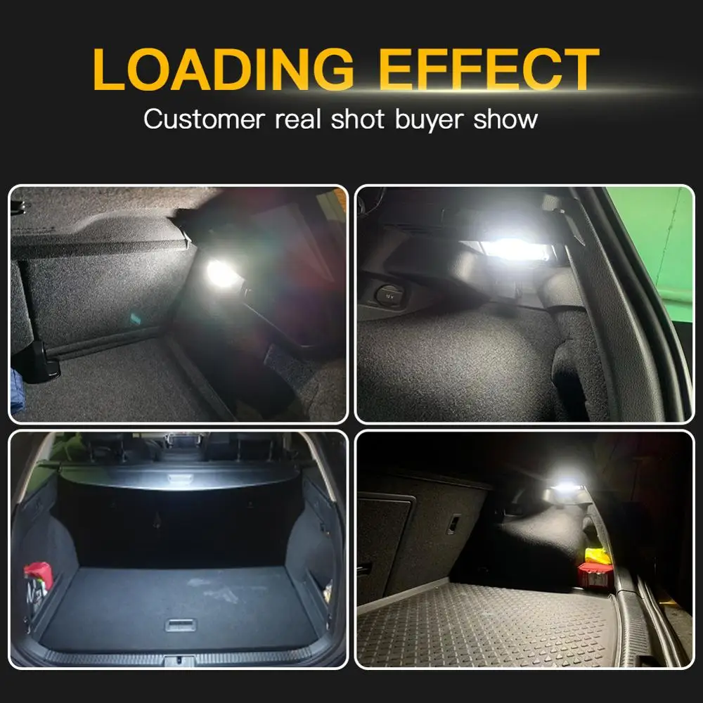 1 шт. осветительных приборов для ног Чемодан багажнике подсветки перчаточного