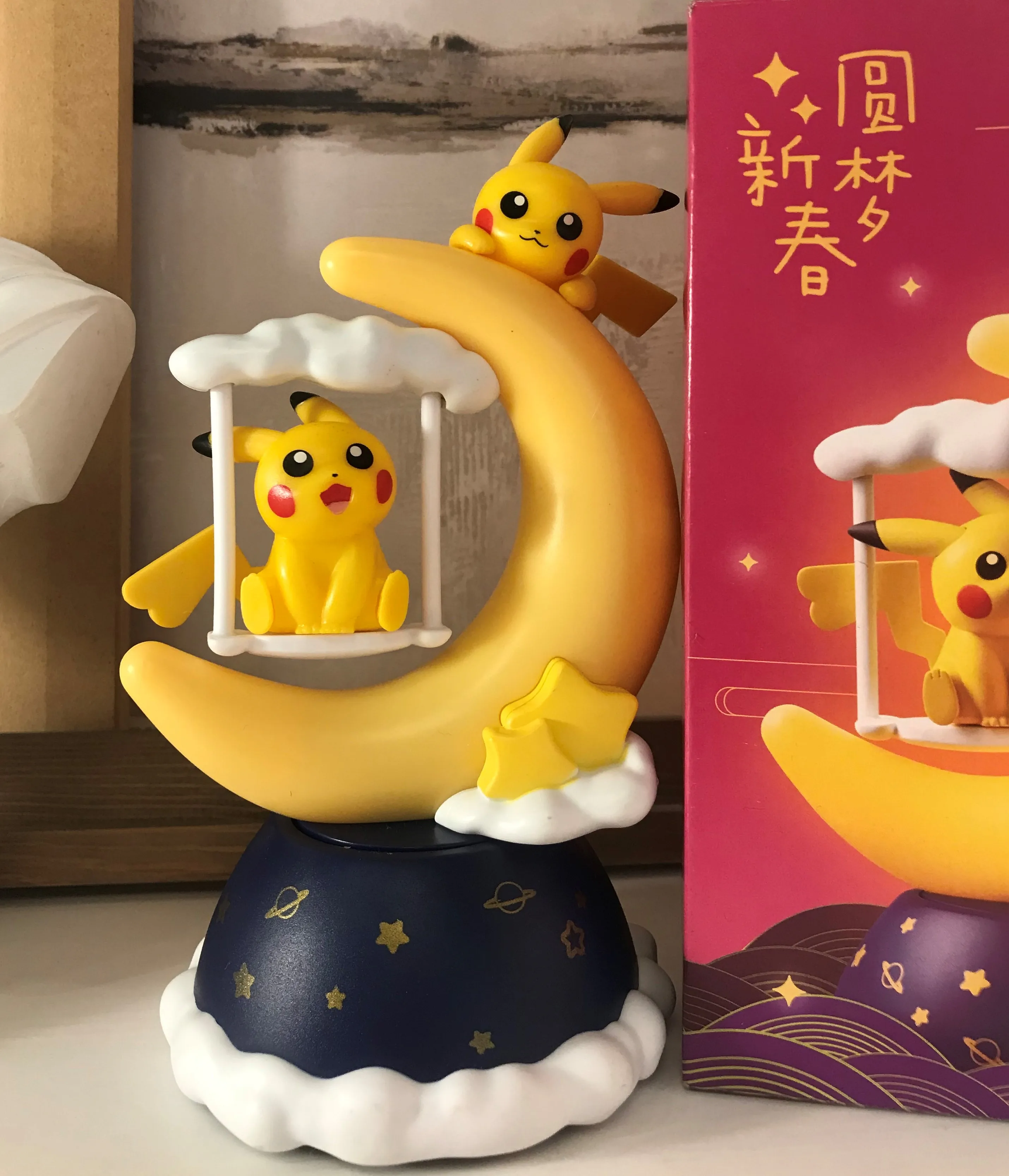 

2021 Valentine's Day Toy Pikachu Music Box Jigglypuff Music Box Pokemon