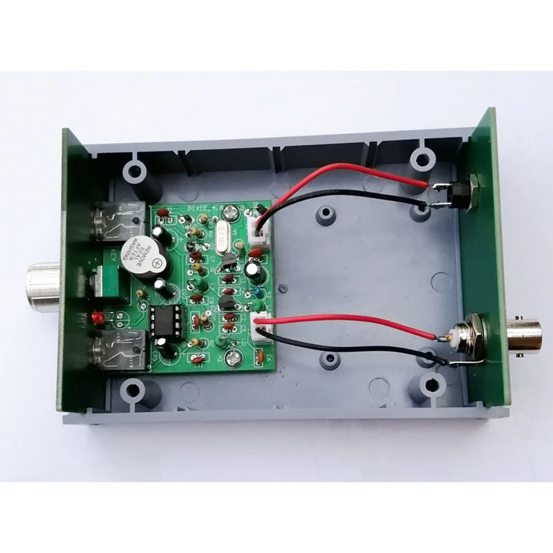 

Super PIXIE CW Short Wave Transceiver Machine Complete Set of Parts with Shell 7023 KHZ