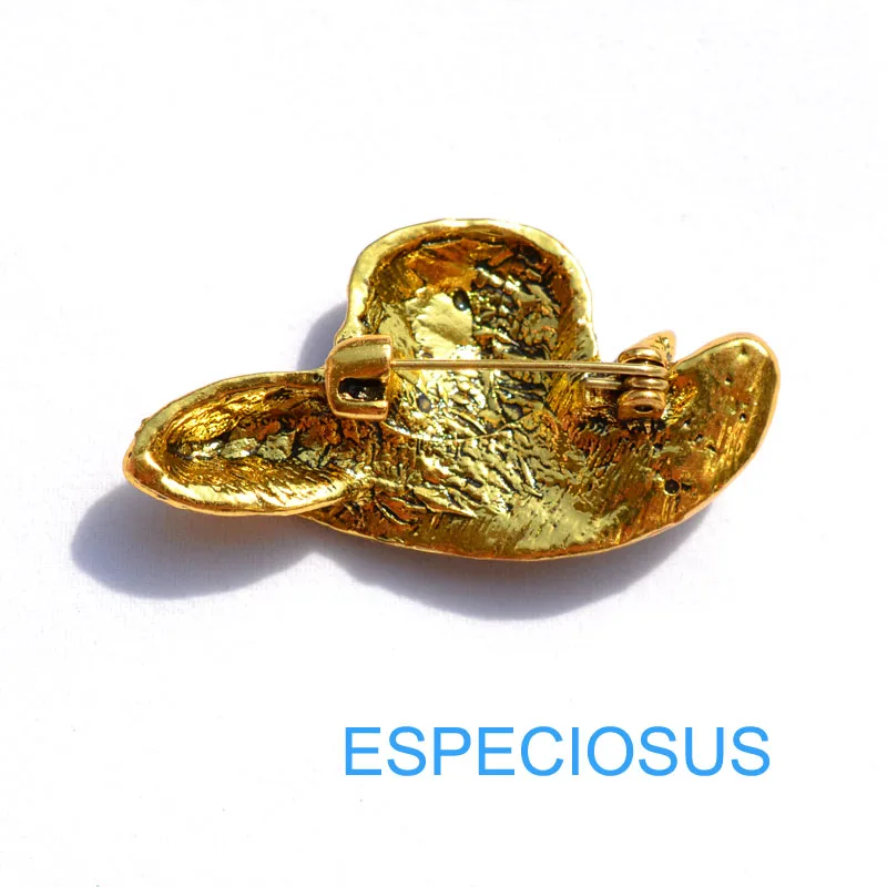 Классические украшения Стразы официальная шляпа Шпилька в виде жирафа с