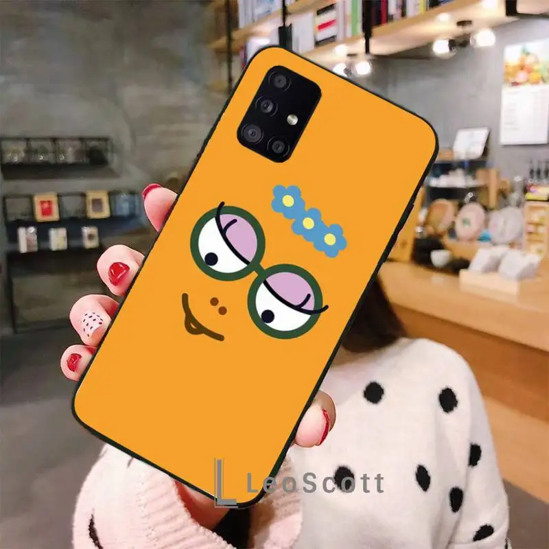 

Barbapapa cute cartoon Phone Case For Samsung A40 A50 A51 A71 A20E A20S S8 S9 S10 S20 Plus note 20 ultra 4G 5G