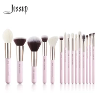 jessup makeup brushes set 15pcs professional makeup brush foundation powder eyeshadow blender liner blusher brochas