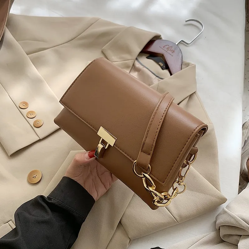 

Sweet Girls Small Chains Clutch Purse Crossbody Bags for Women 2022 Summer Flap Fashion Shoulder Bag Ladies PU Leather Hand Bags