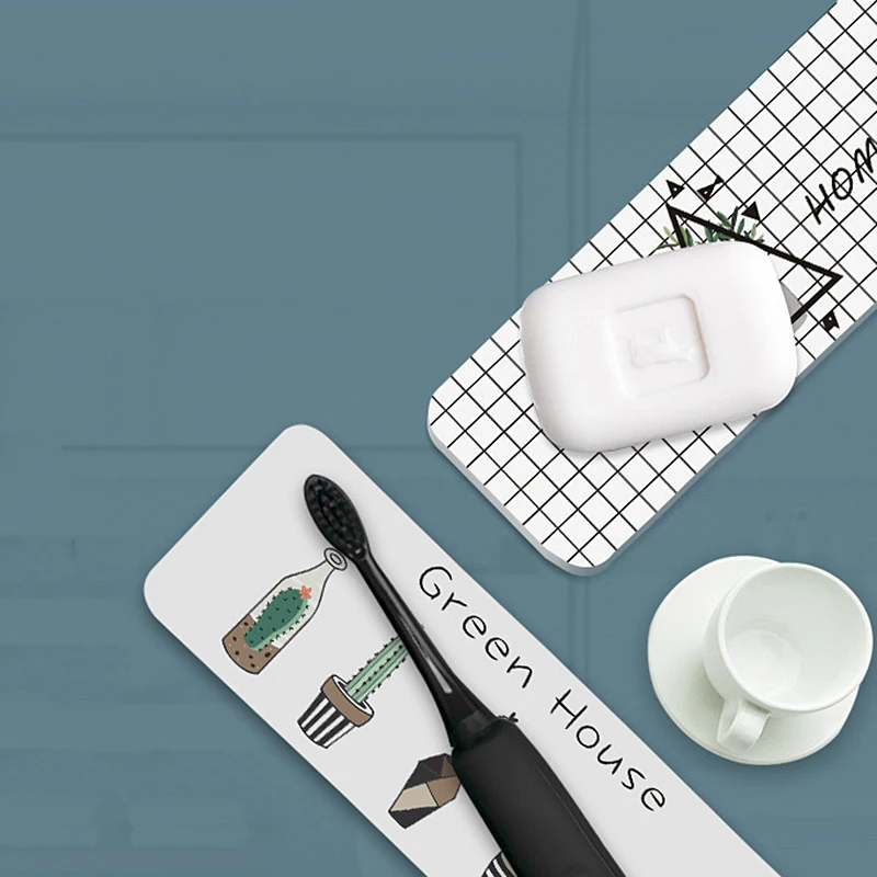 NIS натуральный диатомит грязевой мат подставка с персонажами мультфильма