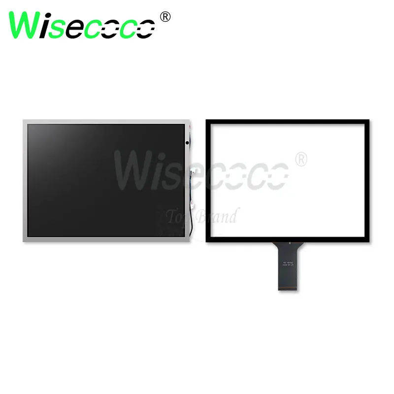 lcd and touch screen Wisecoco 15 дюймов сенсорный экран 1024*768 Антибликовая ЖК-дисплей для ноутбук кассовый аппарат промышленный дисплей LQ150X1LG81 - Цвет: lcd and touch screen