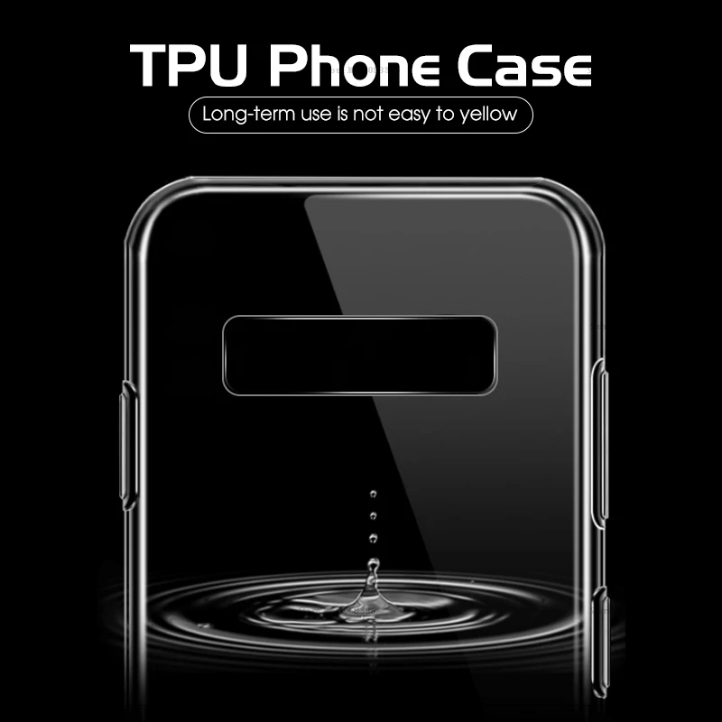Мягкий ТПУ силиконовый мягкий чехол для samsung Galaxy S10 Plus S8 S9 S10e Note 10 8 9 S7 задняя крышка