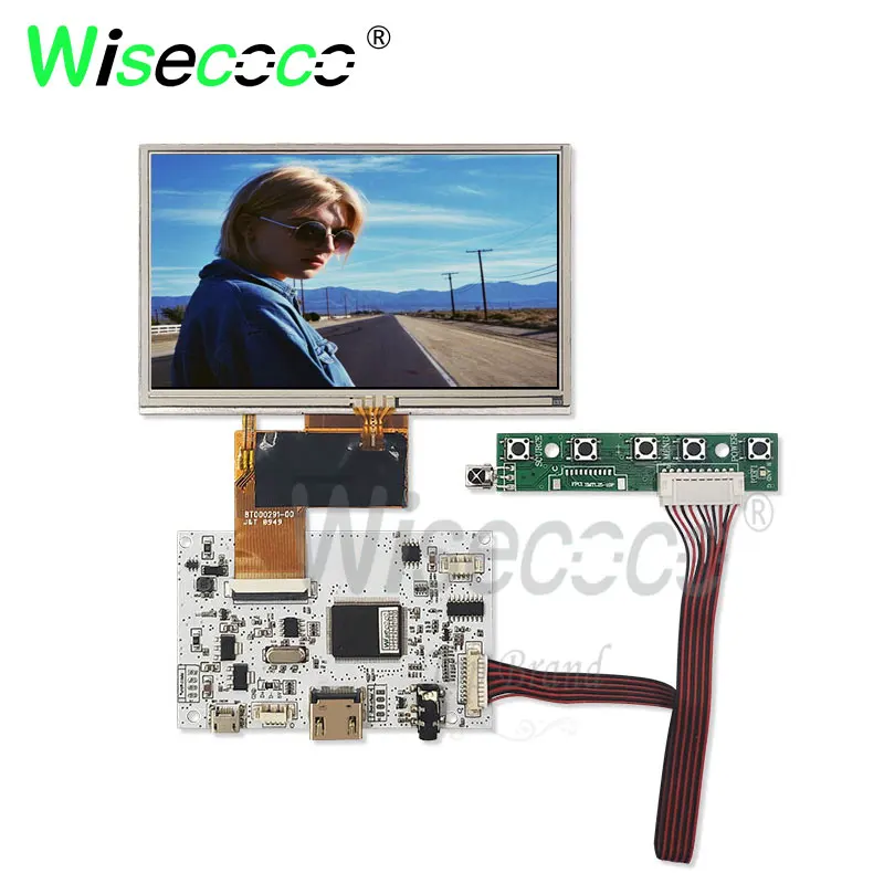5 0 дюймовый ЖК сенсорный экран 480*272 AT050TN33 V.1 антибликовый дисплей для