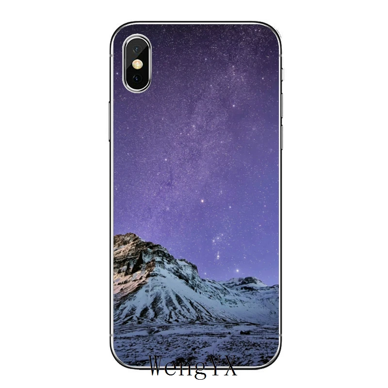Горный зеркальный мягкий чехол для Samsung Galaxy M30 A70 A60 A50 A40 A30 A10 A9 A8 A6 J8 J4 J6 Prime Plus 2018 |